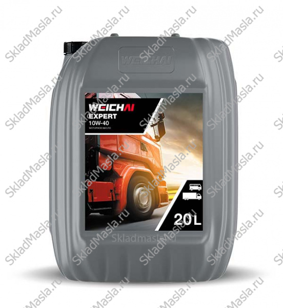 Моторное масло Weichai Expert 10W-40 API CI-4 ACEA E4_E7 (канистра 20л)