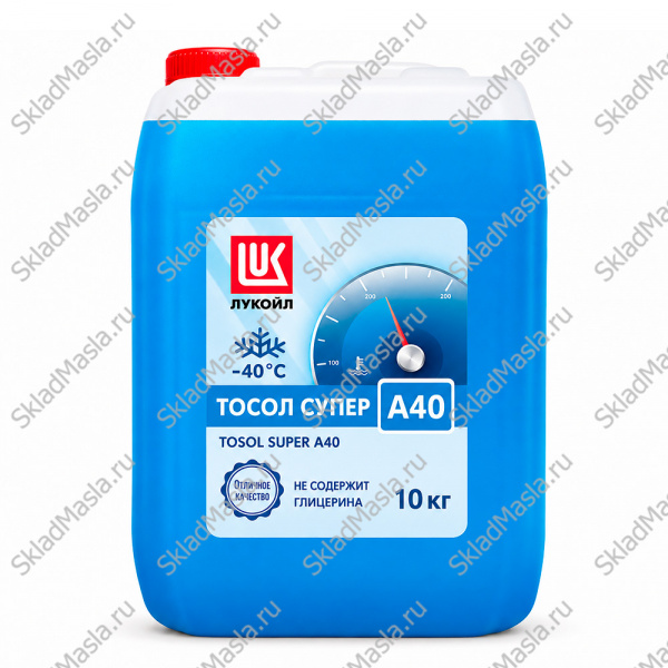 Тосол Лукойл Супер А-40 (канистра 10кг)